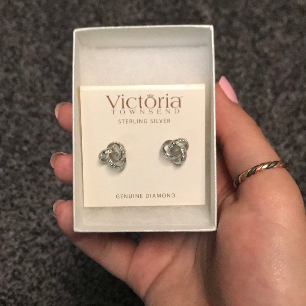 Victoria Townsend Sterling silver earrings